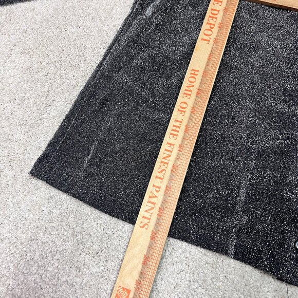 New York & Company Blouse Black Shimmer Button Up Long Sleeve Size XL NWT - Picture 4 of 10